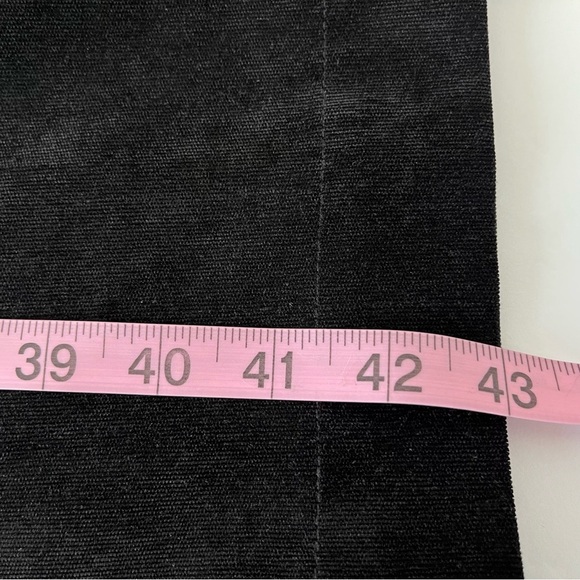 Coldwater Creek Black Faux Suede Trouser Fit Pants NWOT - Picture 14 of 16